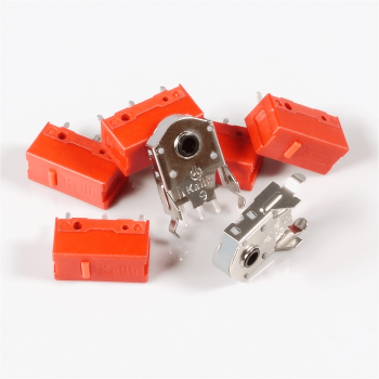 Repairkit 5x Switch GM 4.0 red & 2x Wheel-Encoder 9mm Dustfree für Gaming Mäuse